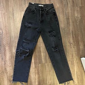 Pacsun Straight High Waisted Jeans